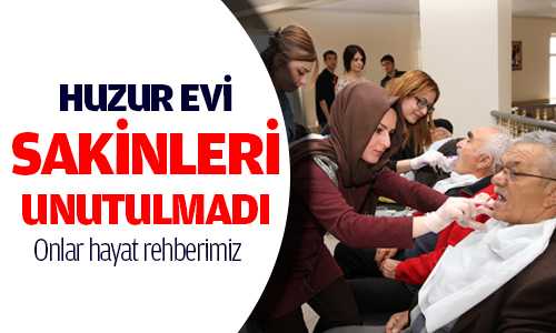 HUZUR EVİ’NDE DİŞ TARAMASI YAPILDI
