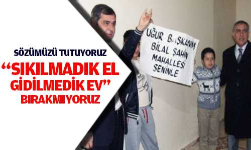 MHP’li Bektaş, İkinci Ev Ziyaretlerinide Tamamlıyor