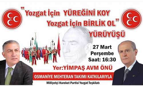 Durmaz Büyük Yürüyüşe Davet Etti
