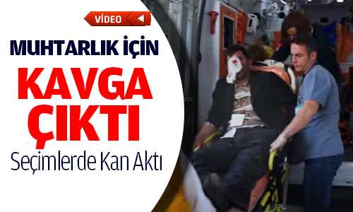 Seçimlere Kan Bulaştı, 3 Yaralı