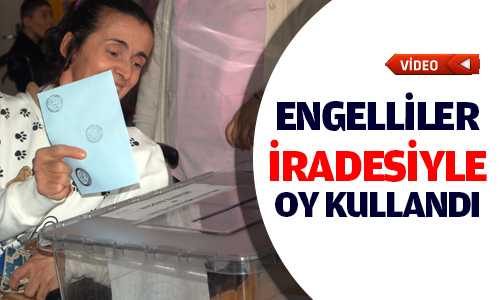 Engelliler Oy Kullandı