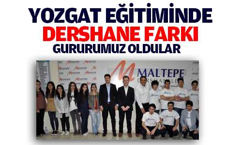 YGS’ de Maltepe Başarısı İlk 10’a 9 Öğrenci Girdi