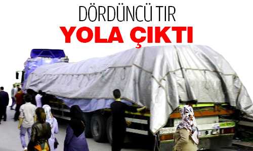 İHH 4’ncü Tırı Suriye’ye Gönderdi