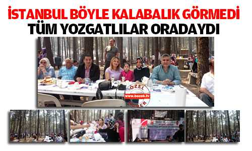 Yozgatlılar İstanbulda Piknikte Buluştu