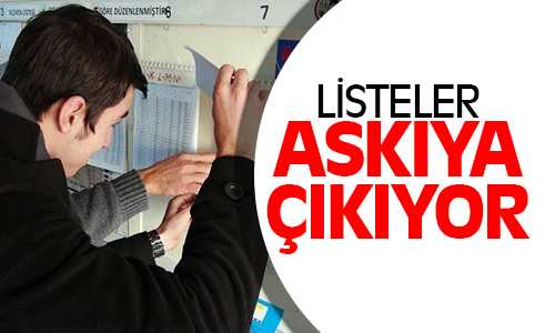 Seçmen Listesi Askıya Çıkyor