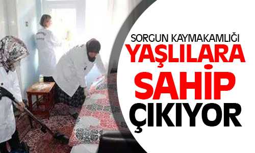 Yaşlılarla Diz Dize, Evlerini Kaymakamlık Temizleyecek