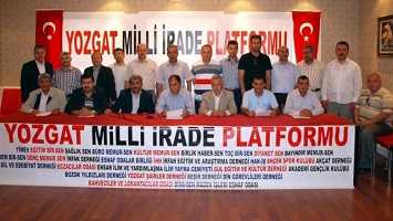 Yozgat’ta 32 STK’dan Erdoğan’a Destek Geldi
