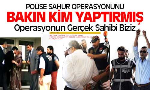 İşçi Partisi, Operasyonu Biz Yaptırdık