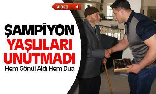 Kayaalp Huzurevi Sakinleriyle Bayramlaştı