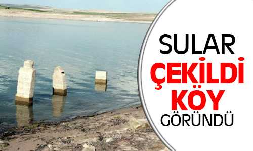 Gelingüllü Barajının Suyu Çekildi Esenli Göründü