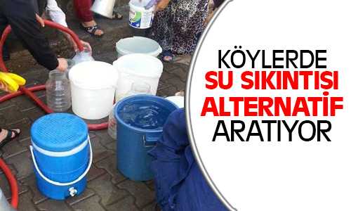 Köylerin Su Sıkıntısını Çözmek İçin Çalışma Başlatıldı