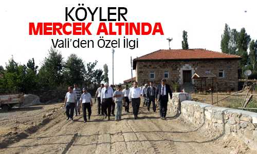 Vali Yazıcı Köylerde İncelemelerde Bulundu