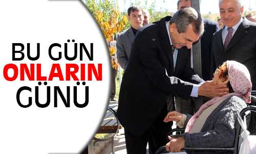 1 Ekim Yaşlılar Haftasında Vali Yazıcı Alparslan Türkeş Huzurevini Ziyaret Etti