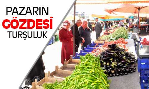 Pazarda Turşuluk Rağbet Görüyor