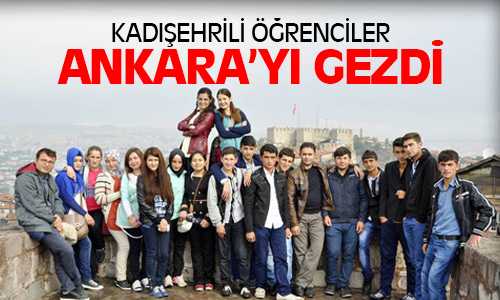 Öğrenciler Ankara’da Moral Depoladı