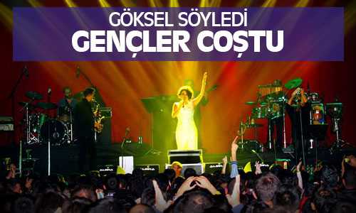 Üniversiteli Gençler Göksel Konseriyle Coştu