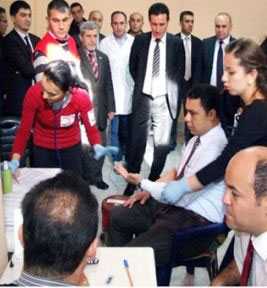 Cezaevi’nde Kan Bağışı Yapıldı