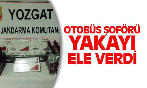 Otobüs Şoförü Yakayı Ele Verdi 700 Paket Kaçak Sigara Ele Geçiridli
