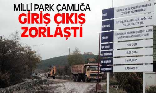 Çamlığa Giriş Çıkış Kapandı
