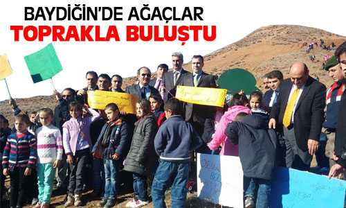 Baydiğin’de Fidan Seferberliği