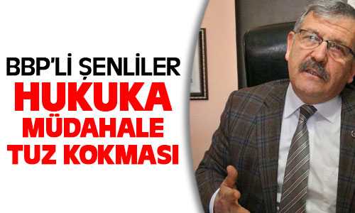 Şenliler, Hukuk Yara Alırsa Ülkede Kaos Başlar