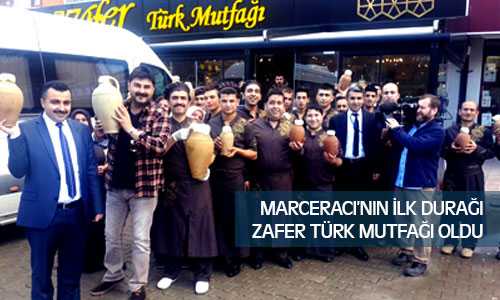 Maceracı Yozgat’ı Tanıtıyor İlk Durak Zafer Türk Mutfağı Oldu