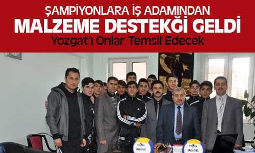 İş Adamı Osman Durmaz Sporculara Malzeme Desteği Sağladı