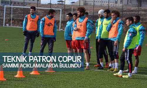 Çopur, Samimi Açıklamalarda Bulundu, Şanpiyon olacak Oyun Oynamadık