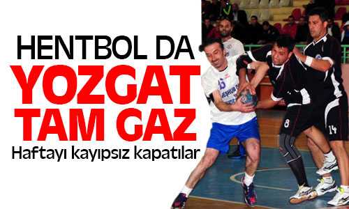 Yozgat Takımları Hentbolda Kayıpsız Devam Ediyor