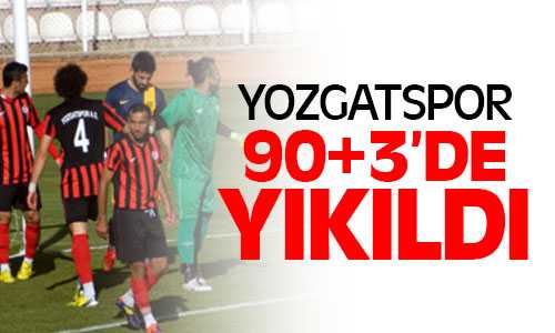 Yozgatspor Kırşehir’den Eli Boş Döndü