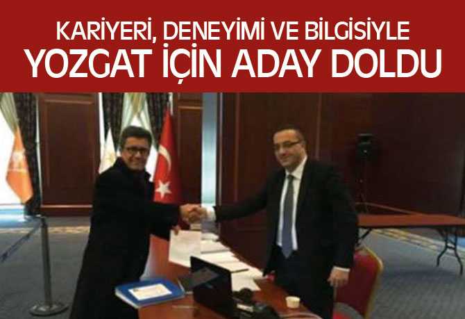 Prof. Dr. Tamer Demirer Aday Adaylık Müracaatını Yaptı