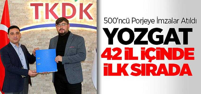 TKDK'da 500'ncü projeye imzalar atıldı