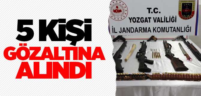 Akdağmadeninde Mevsimlik işçileri arasında çıkan silahlı kavgada 5 kişi gözaltına alındı