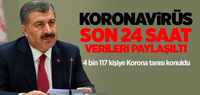 Bakan Koca 8 Nisan Son 24 saat verilerini paylaştı