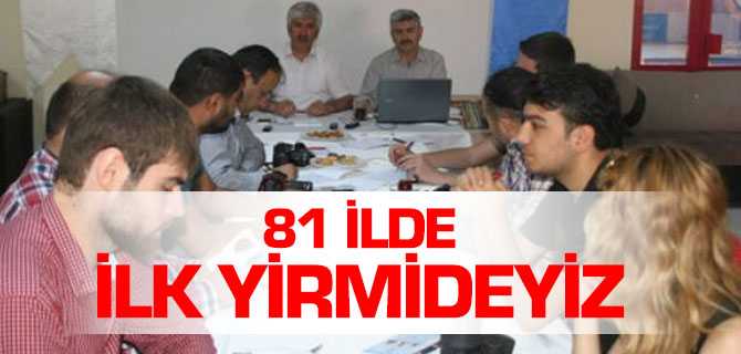 Güneşer, 81 İlde İlk 20'deyiz
