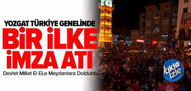 Yozgat Türkiye Genelinde İlke İmza Attı