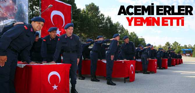 Yozgat'ta Acemi Erler Yemin Etti
