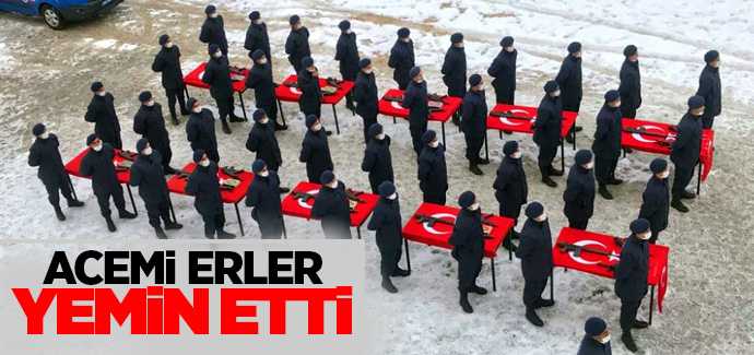 Yozgat'ta 46 acemi er yemin etti