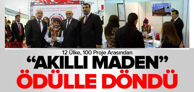 Akıllı Maden Ödülle Döndü