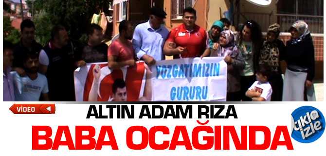 Milli Güreşçi Rıza Baba Ocağında
