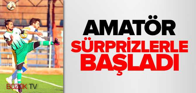 Amatör İkinci Yarıya Sürprizlerle Başladı
