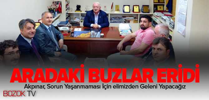 Akpınar, Basınla Aramızda Sorun Yaşanmaması İçin Elimizden Geleni Yapacağız