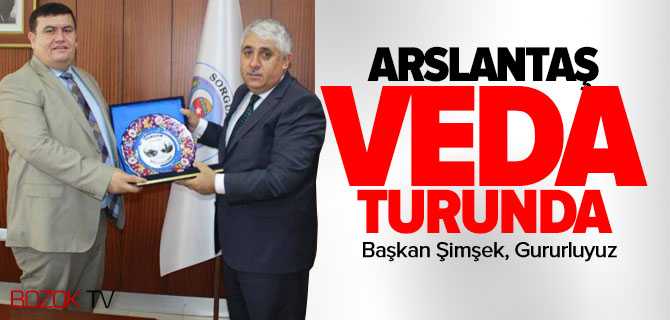 Şimşek'e Veda Ziyareti
