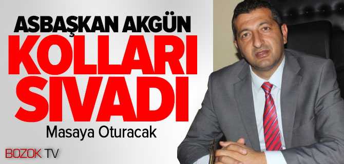 Asbaşkan Akgün Kolları Sıvadı