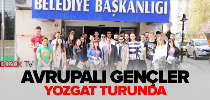 Avrupalı Gençler Yozgat Turunda