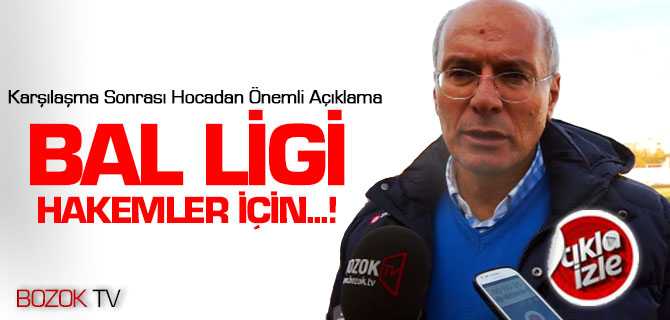 Karşılaşma Sonrası Çopur'dan Önemli Açıklamalar