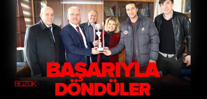 Turnuvada 3'ncü Oldular