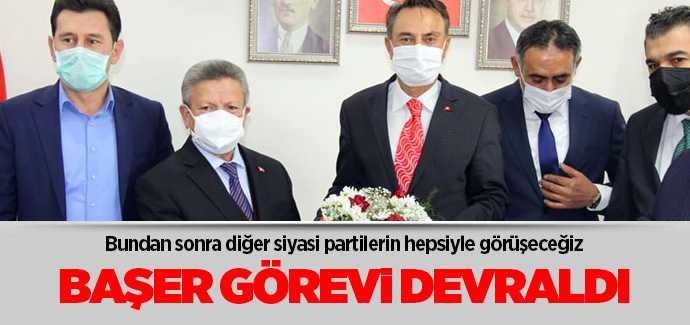 Ak Parti Yozgat İl Başkanı Başer görevi devraldı