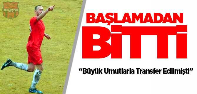 Yozgatspor 1959 FK Mehmet Ali Can ile yollarını ayırdı