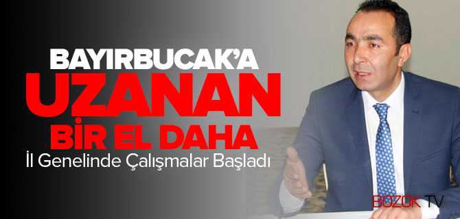 Yozgat'tan Bayırbucak'a Uzanan Bir El Daha